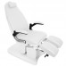 Электрическое педикюрно-косметологическое кресло AZZURRO 709A c 3-мя моторами, белое